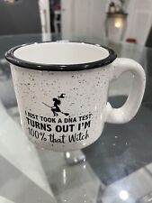 Usado, Caneca de café Halloween 100% aquela bruxa xícara de vassoura branca e preta comprar usado  Enviando para Brazil