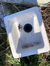 Small white sink for sale  WISBECH