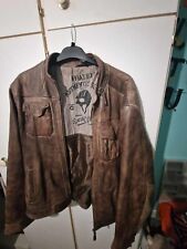 Mens leather jacket. for sale  NORWICH