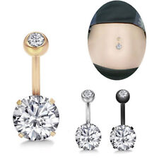 Belly Button Ring Crystal Rhinestone Jewelry Navel Bar Body Piercing Jewel YK na sprzedaż  Wysyłka do Poland
