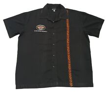 Used, VICTORY MOTORCYCLES Polaris New American Men Black Button Short Sleeve Shirt M for sale  Shipping to South Africa
