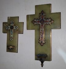 Anciens crucifix bénitier d'occasion  Albertville