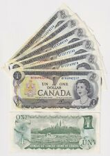 Canada $1 (1973) - Queen Elizabeth Portrait - EF/XF (Extra Fine) Banknote for sale  Canada