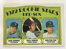 1972 Topps Carlton Fisk Cecil Cooper RC #79 HOF Condition Excellent/NrMt for sale  Shipping to South Africa