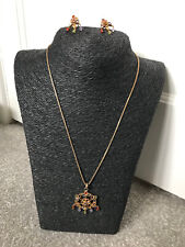 Gold tone necklace for sale  BOURNEMOUTH