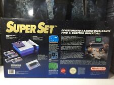 Nintendo NES Super Set + 5 Games PAL Ita Very Mint Mattel Old Retro Video Games  for sale  Shipping to South Africa