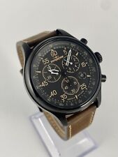 Timex T49905 relógio analógico masculino Expedition Field cronógrafo pulseira de couro marrom comprar usado  Enviando para Brazil