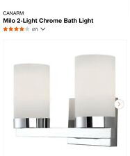 2 chrome bathroom lights for sale  Phoenix