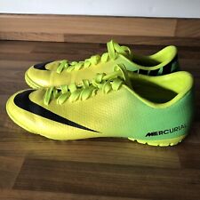 Używany, Buty piłkarskie Nike Mercurial Victory IV AstroTurf 555615-703 żółtozielone UK 7 na sprzedaż  Wysyłka do Poland