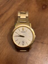 Seiko 35mm gold for sale  LIVERPOOL
