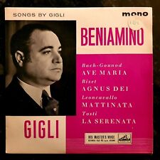 Beniamino gigli songs for sale  WHITCHURCH