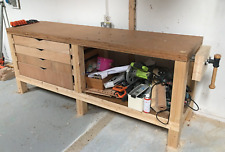 Large wooden workbench for sale  CRANBROOK