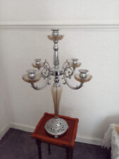 glass candelabra for sale  WIGAN