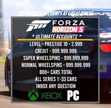 ✅¡BARATO! ✅¡Cuentas modificadas Forza Horizon 5! Serie 33 segunda mano  Embacar hacia Argentina