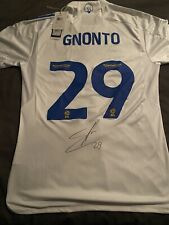 Signed willy gnonto for sale  LEEDS