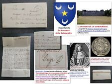 Lettre 1828 comte d'occasion  Montauban-de-Bretagne