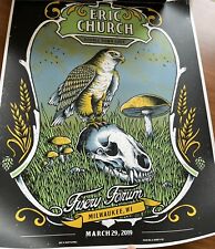 Eric church poster for sale  Slinger