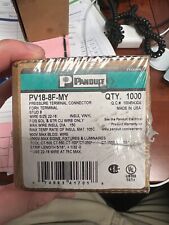 1000 peças Conectores de terminal de pressão Panduit PV18-8F-MY para terminal , usado comprar usado  Enviando para Brazil