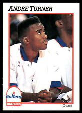 1991-92 Hoops #447 Andre Turner Washington Bullets for sale  Shipping to South Africa