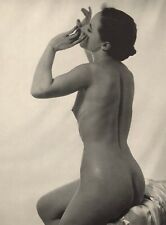 "Precioso estudio desnudo ""Bronce y plata"" 1934 por Rosalind Maingot 1894-1957 FRPS segunda mano  Embacar hacia Argentina