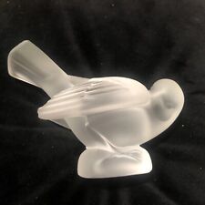 Lalique glass bird for sale  SALFORD