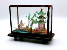 Vintage bamboo diorama for sale  Shipping to Ireland