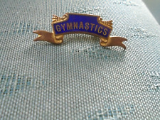 Vintage gymnastics enamel for sale  NORTHAMPTON