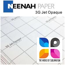 3G Jet Opaque Inkjet papel de transferência de calor 8.5”x11” 50 Folhas Ferro No Escuro comprar usado  Enviando para Brazil