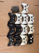 Job Lot of X13 Microsoft Xbox 360 Official Controllers 1x Accessories - Faulty for sale  Shipping to South Africa
