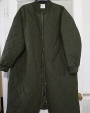 Long quilted coat for sale  LLANELLI