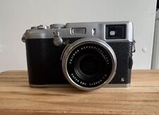 Fujifilm X100S 16.3MP Digital Camera - Silver **very low shutter count**, used for sale  Shipping to South Africa