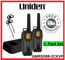 Uniden Walkie Talkie Conjunto de Rádio Bidirecional Longo Alcance Impermeável Recarregável NOAA comprar usado  Enviando para Brazil