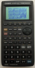 Calculadora científica gráfica de potencia Casio fx-7400G PLUS PROBADA sin cubierta de batería segunda mano  Embacar hacia Argentina