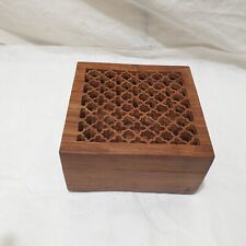 Wooden storage box for sale  Shipping to Ireland