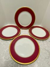 Bohemia plates gold for sale  Clarksboro