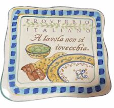 italian painted tile wine for sale  Yacolt