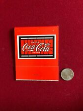 Libro de fósforos gigante ""sin usar"" de Coca-Cola de 1970 (escaso/de colección) segunda mano  Embacar hacia Argentina