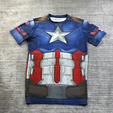 Camisa Under Armour para Hombre XL Azul Capitán América Guerra Civil Compresión Marvel segunda mano  Embacar hacia Mexico