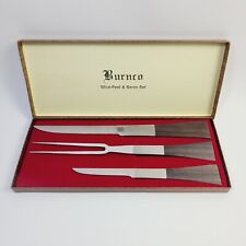 Mid Century Modern Burnco Slice Peel & Serve Knife Set Japan Vintage for sale  Shipping to South Africa
