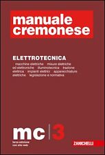 Manuale cremonese elettrotecni usato  Roma