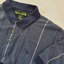 Camisa polo masculina vintage Knights of Round Table tamanho 2XL azul anos 90 manga curta comprar usado  Enviando para Brazil