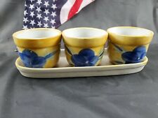 Three ceramic planter for sale  Cedar Rapids