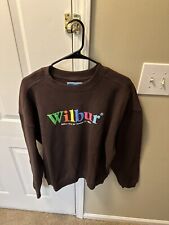 Authentic Wilbur Soot 96' Version 1.2Brown Puff Print Cotton Crewneck NEW XL OOP for sale  Shipping to South Africa