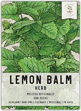 Lemon balm seeds for sale  Denver