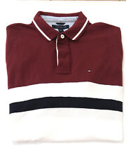 Tommy Hilfiger Polo Shirt Size XL Kurzarm 100% Cotton Slim Fit E499, usado comprar usado  Enviando para Brazil