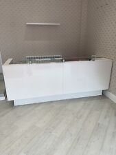 White gloss reception for sale  RIPLEY