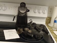 Máquina de café espresso/capuchino Yabano con 2 jarras y 2 filtros y libro de instrucciones segunda mano  Embacar hacia Argentina