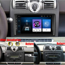 2006-2010 PER SMART FORTWO stereo auto radio 9" Android 11.0 GPS NAVI WIFI 1+16g usato  Spedire a Italy