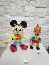 Topolino pinocchio pupazzi usato  Italia