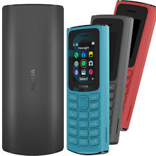 Teléfono móvil original Nokia 105 4G doble SIM inalámbrico FM 1,8" desbloqueado LTE segunda mano  Embacar hacia Argentina